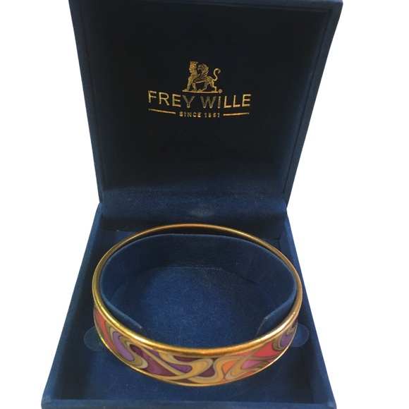 FREY WILLE BANGLE - Hommage à Alphonse Mucha Collection - Picture 1 of 6